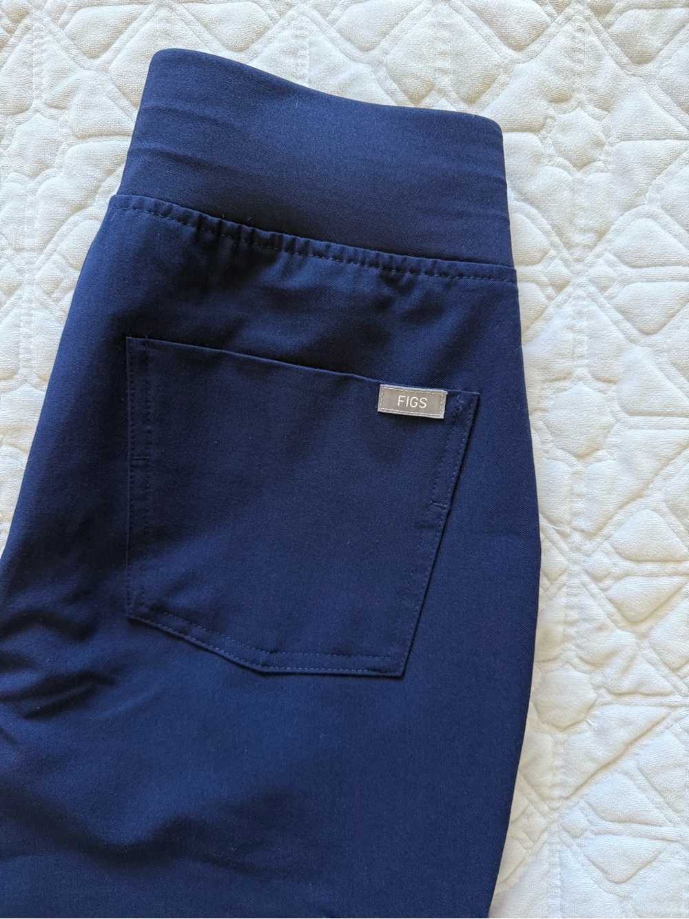 Figs Navy Zamora Jogger Scrub Pants - Picture 7 of 7